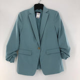 0 Gathered slv blazer