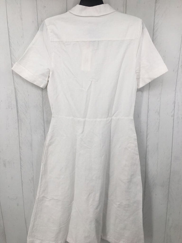 R85 8 Tie front linen dress