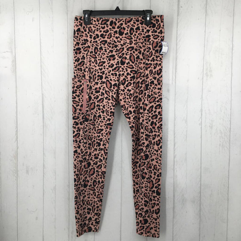 L Animal print leggings