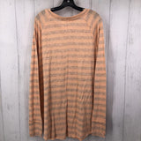 L Striped l/s top