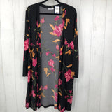 1X Flo print button down l/s tunic