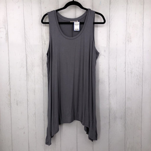 1X Round neck layering tank