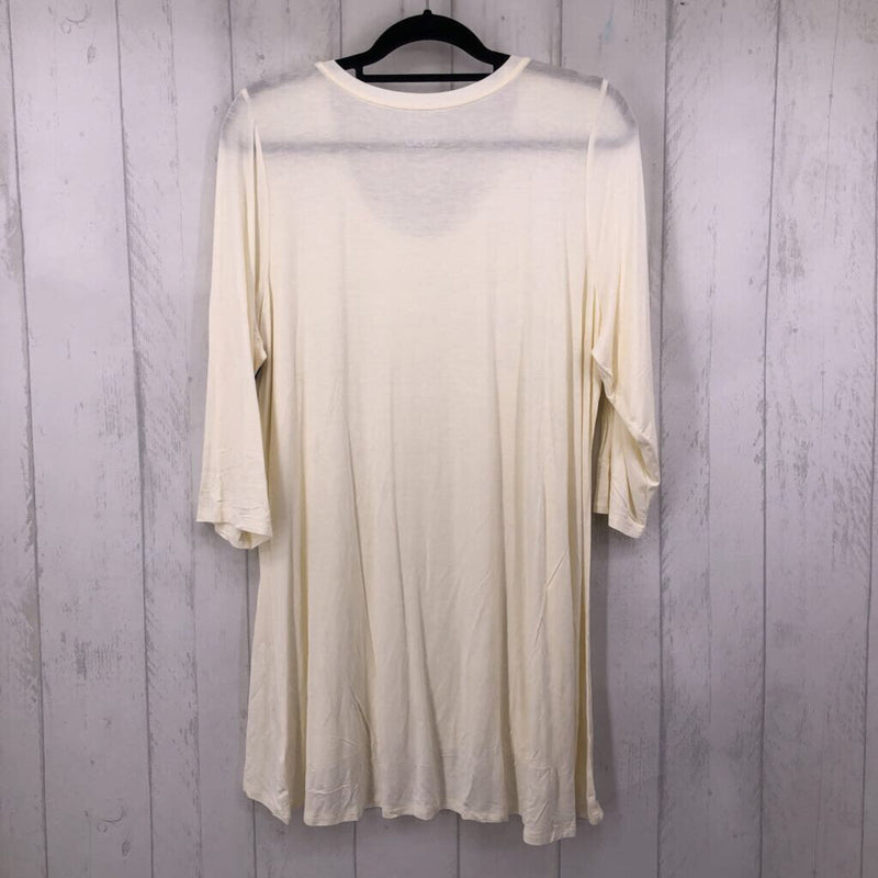 1X Flowy 3/4 slv top