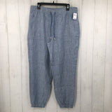 16 Linen wide leg pants