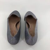 9 Sparkly slip on flats NWB