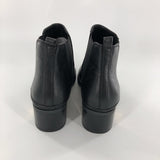 8.5 Leather ankle boots NWOB