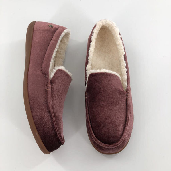 7.5 Orthotic faux fur lined slip on