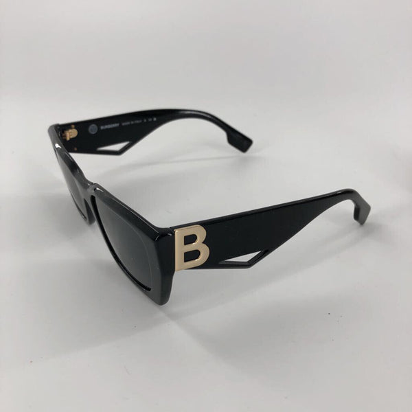 Burberry polished blk frame sunglasses