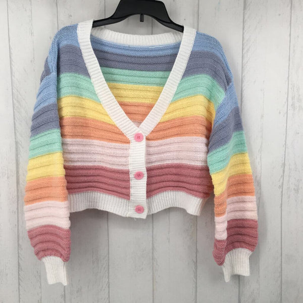 L/XL Striped cardigan