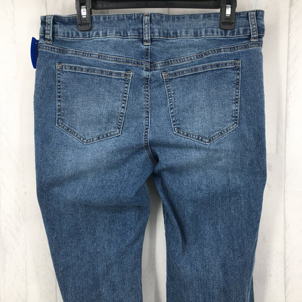 11/30 Extended tab bootcut jeans