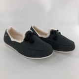 9.5 Faux fur lined slip ons