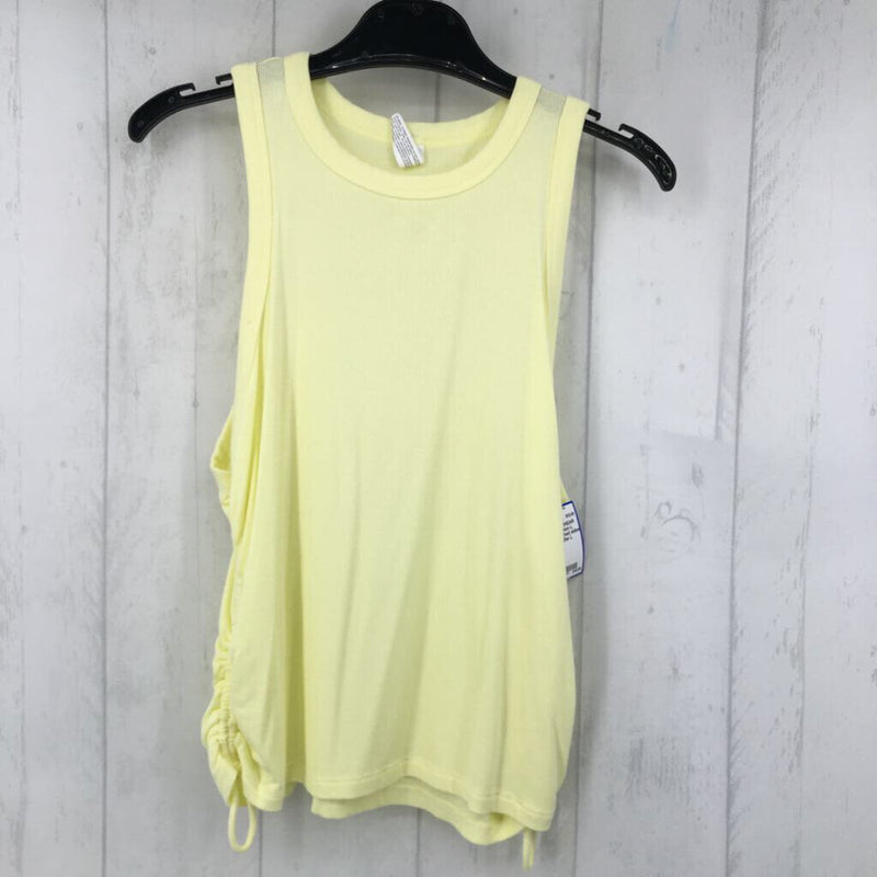 L Ribbed cinched sides tank