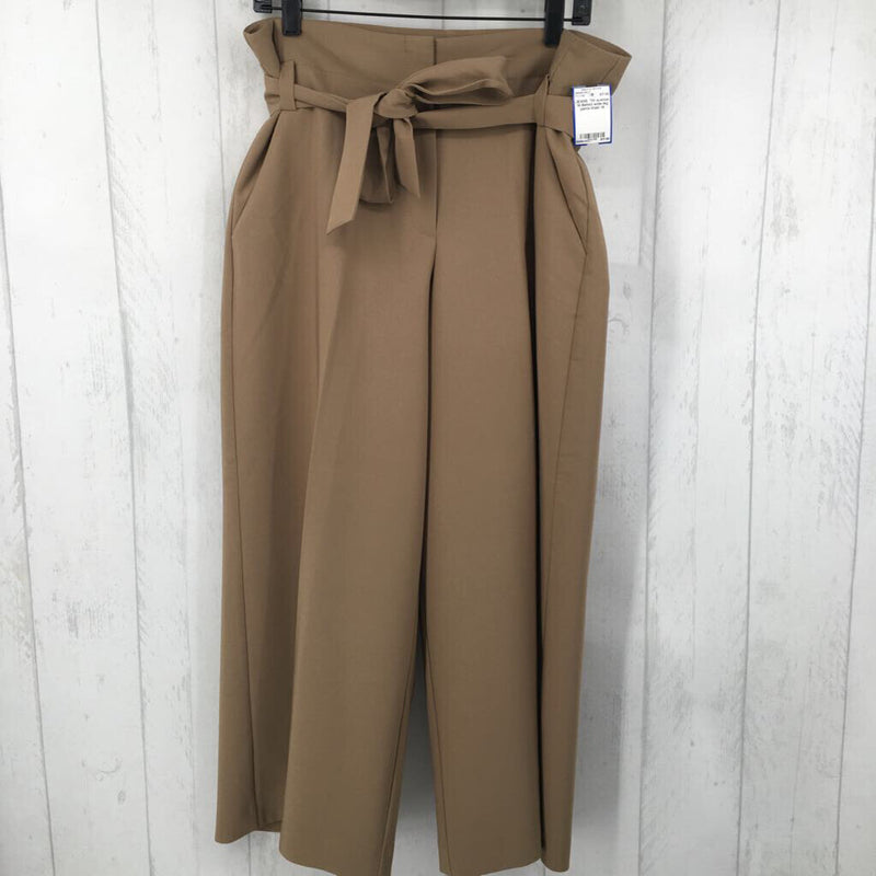 14 Belted wide leg pants