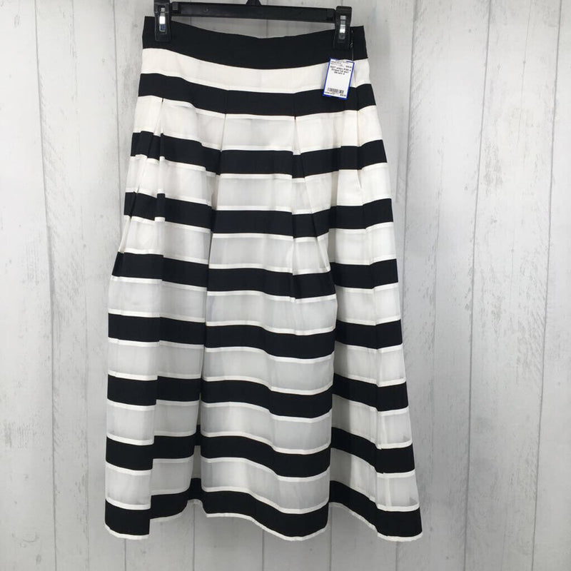 R180 4 Striped full skirt