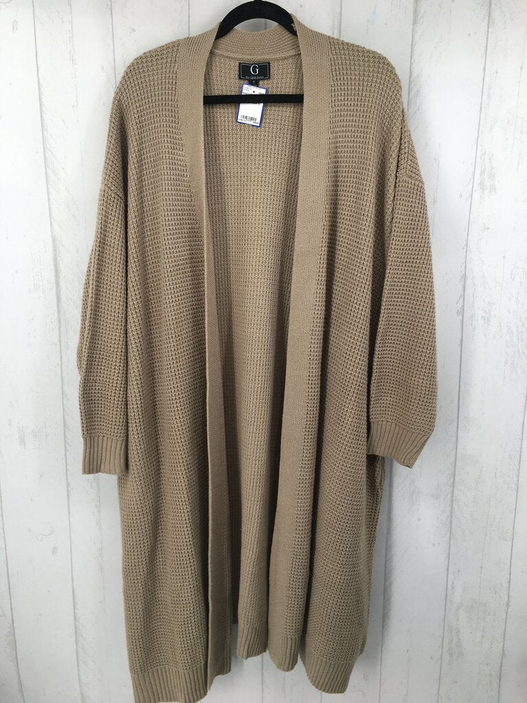 1X Chunky knit duster