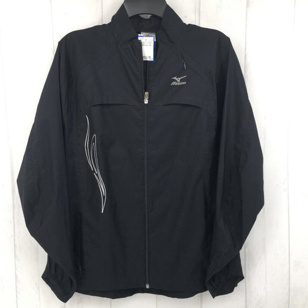 L l/s zip windbreaker