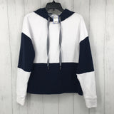 M Colorblock hooded sweatshirt