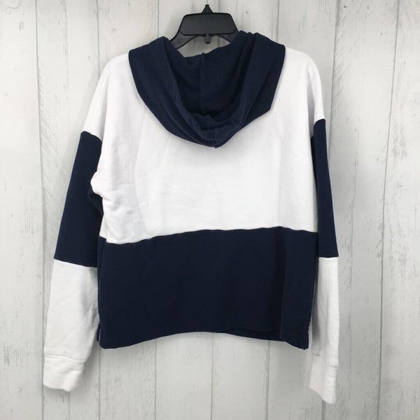 M Colorblock hooded sweatshirt