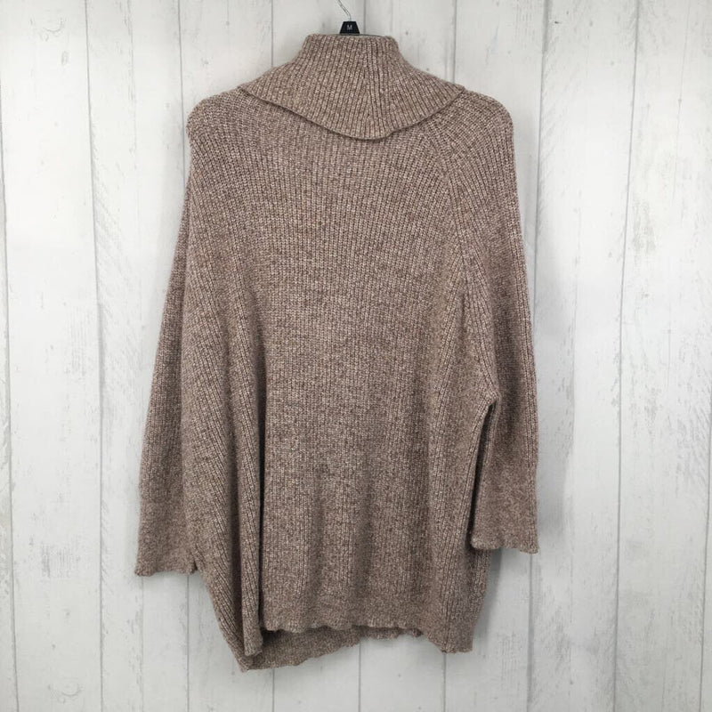 3(XL) Cowl neck dolman slv sweater