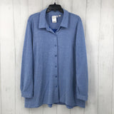 XL Button down l/s top