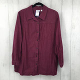 1X Button down l/s top