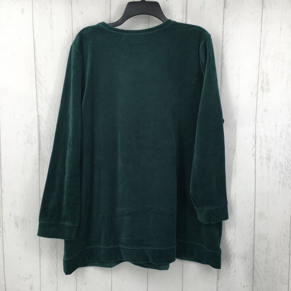 XL Velvet l/s top