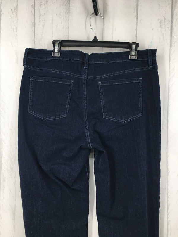 14/32 Hi-rise straight leg jeans