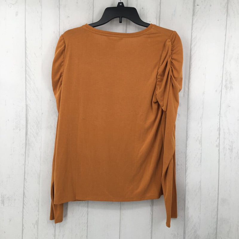 R40 L Ruched shoulders l/s top