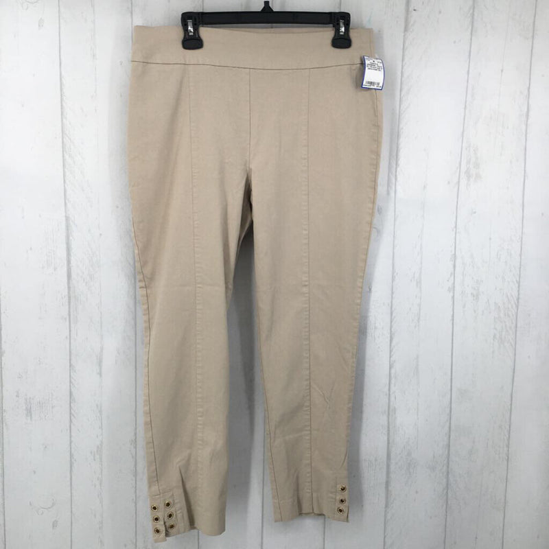 2(L) Stretch pull on pants