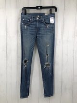 26 Zippered ankle jeans