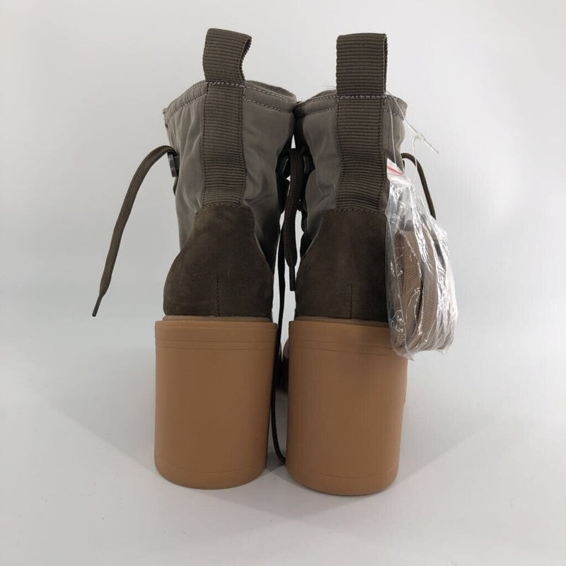 6.5 heel lace up combat boots