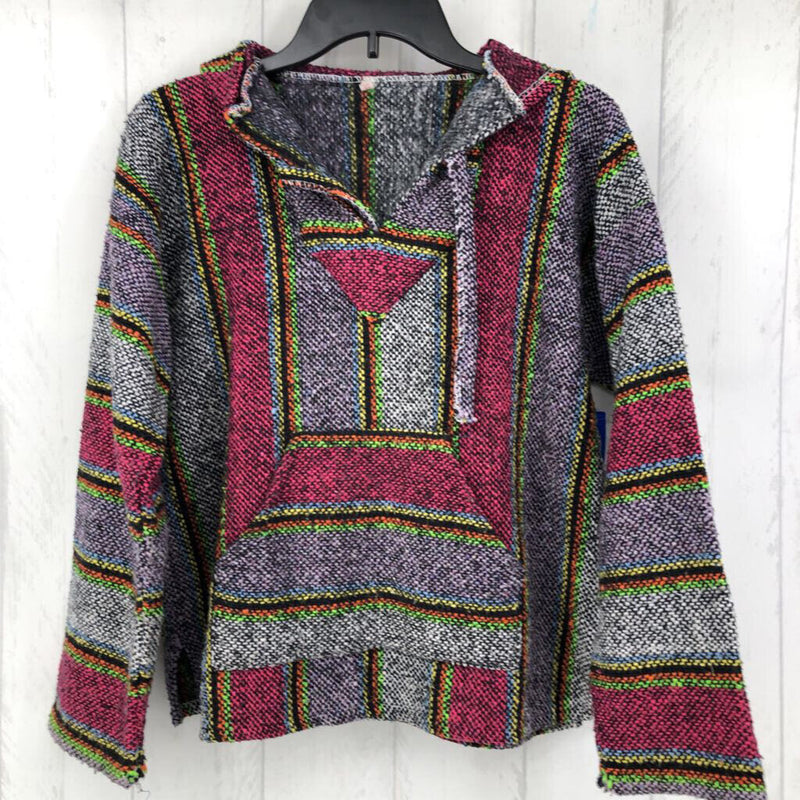 M Woven pullover