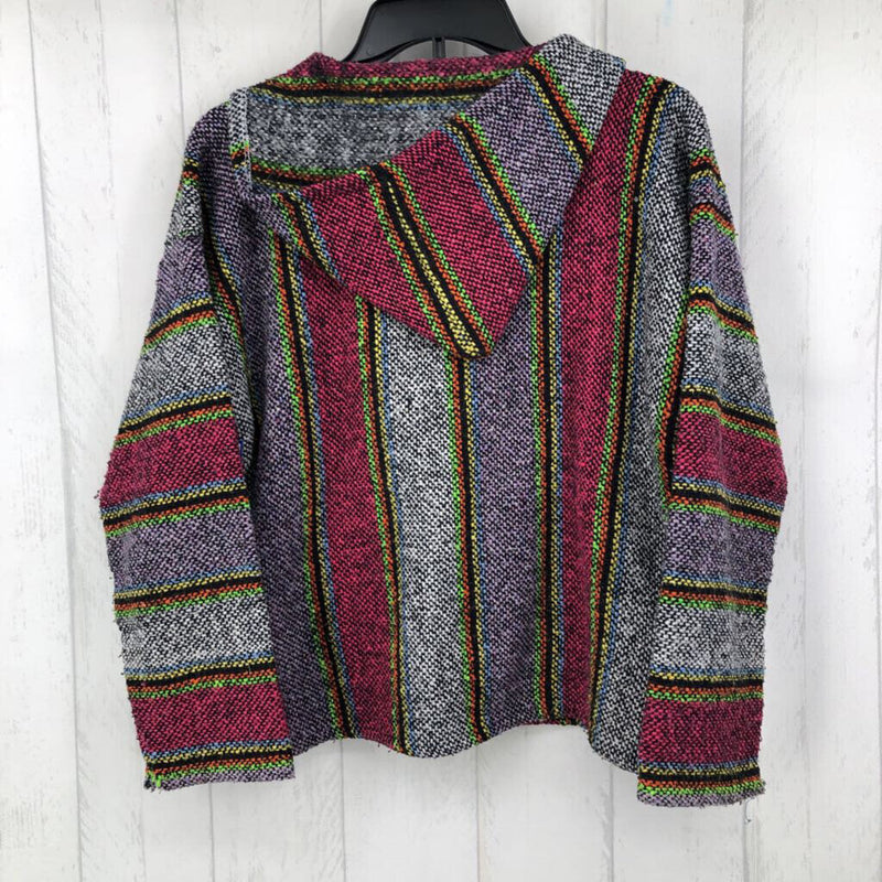 M Woven pullover