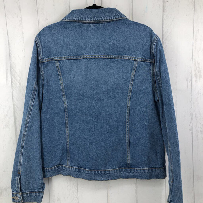 1x button jean jacket