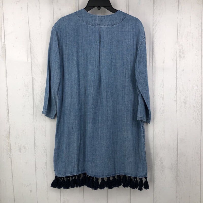 S tassel shift dress