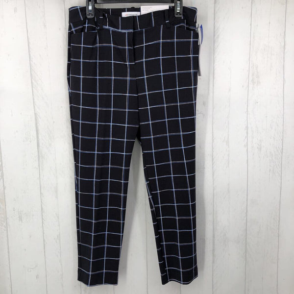 R54 8 Plaid mid-rise pant