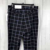 R54 8 Plaid mid-rise pant