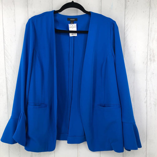 M Ruffle slv blazer