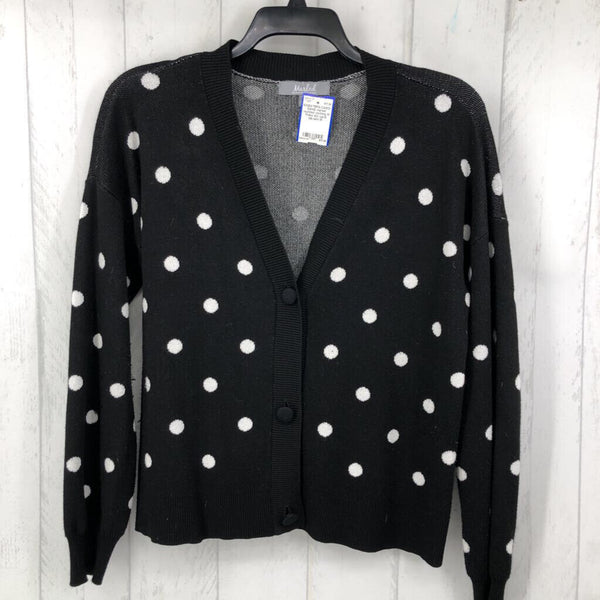 M Polks dot cardi