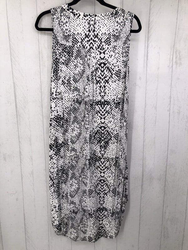 M Snakeskin print slvls dress