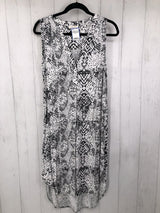 M Snakeskin print slvls dress