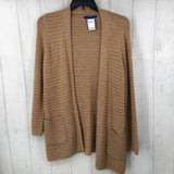 L Textured cardi