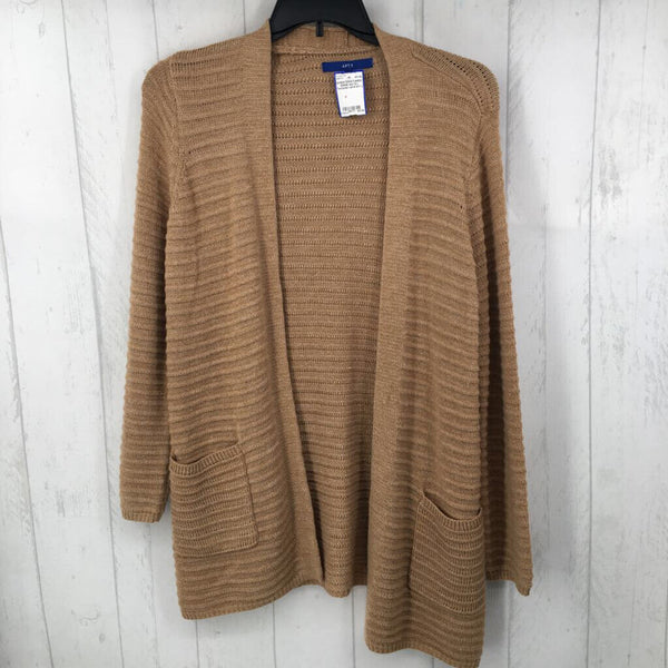 L Textured cardi