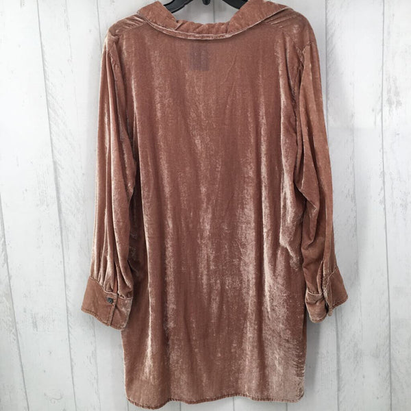 L Velvet l/s tunic