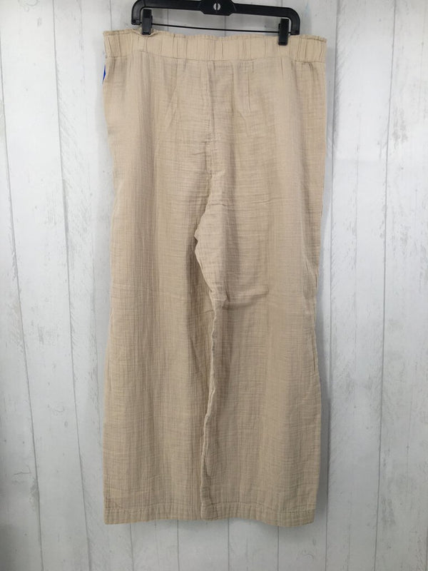 XL Pull on wide leg pants