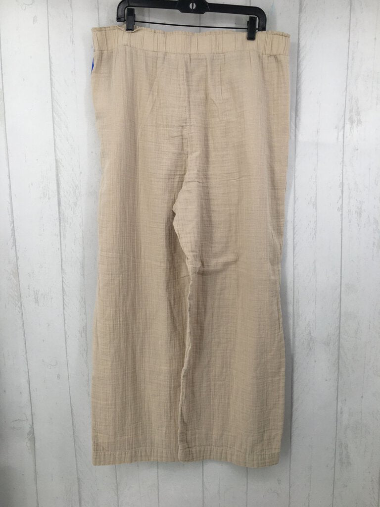 XL Pull on wide leg pants