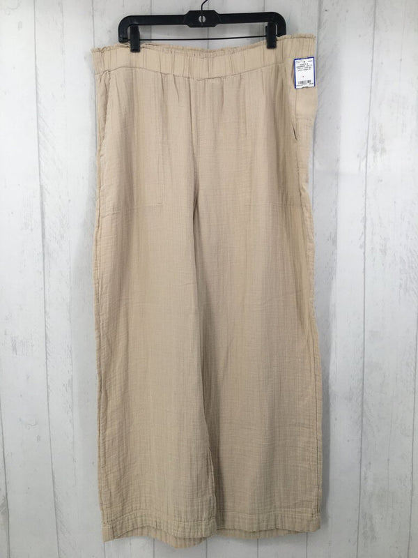 XL Pull on wide leg pants