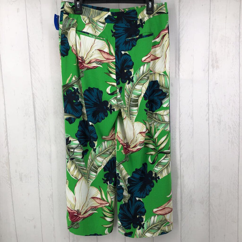 8 Flo print wide leg pants