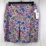 L Flo print shorts