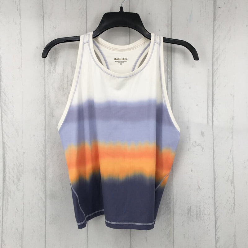 1X Tie dye racerback tank